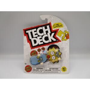 Tech Deck Santa Cruz X The Simpsons Maggie Fingerboard Skateboard